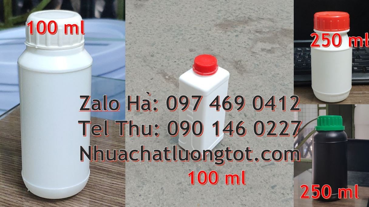 Bán hũ nhựa trắng đựng hóa chất,hũ nhựa hdpe vuông nắp vặn giá rẻ hcm