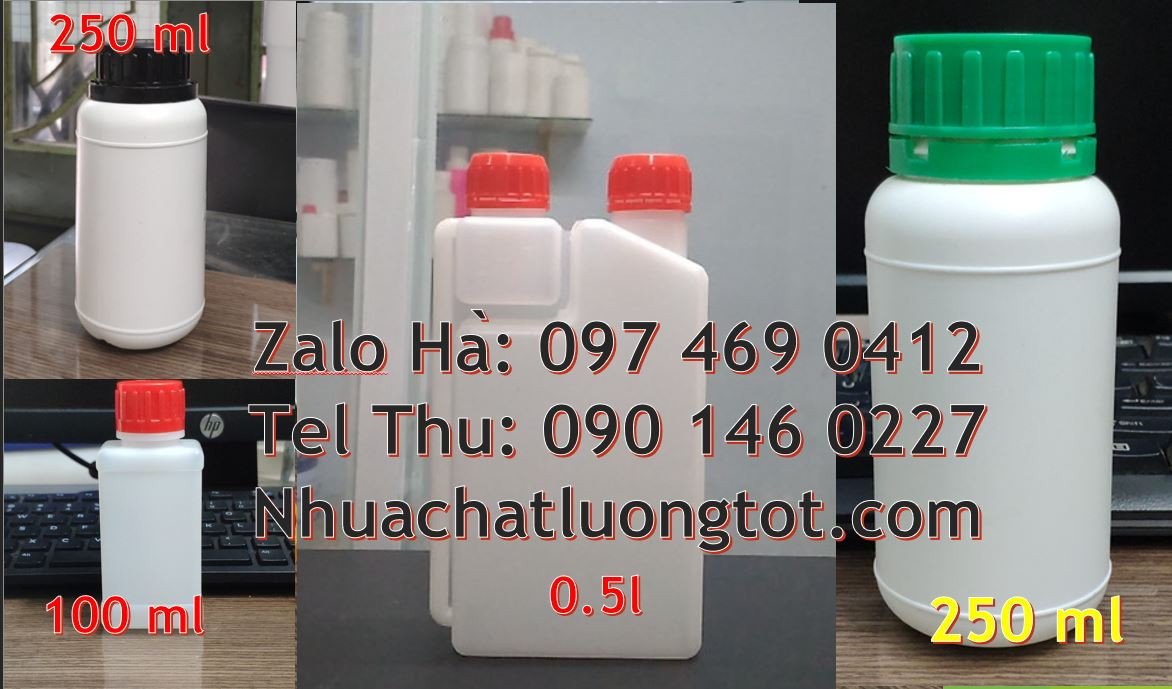 Bán hũ nhựa trắng đựng hóa chất,hũ nhựa hdpe vuông nắp vặn giá rẻ hcm