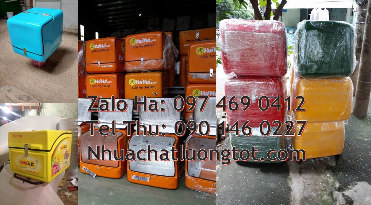 Bán thùng giao hàng thương mại điện tử,thùng giao đồ ăn nước uống trà