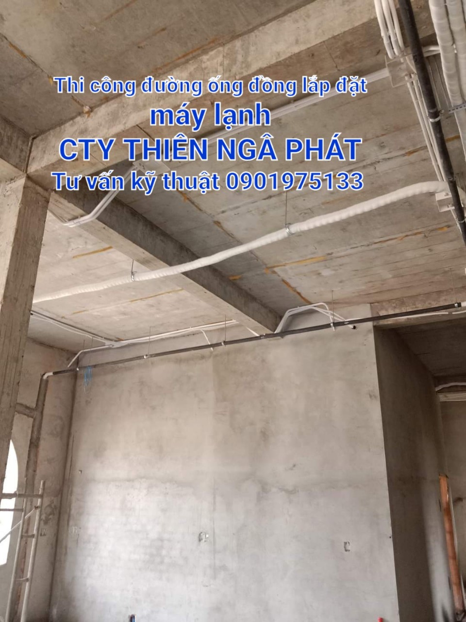 Không gian nào nên lắp đạt máy lạnh âm trần nối ống gió