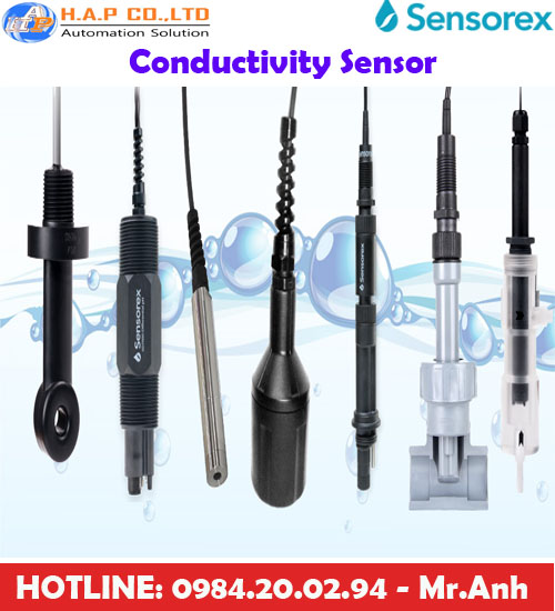 cảm biến độ dẫn sensorex tại việt nam vn