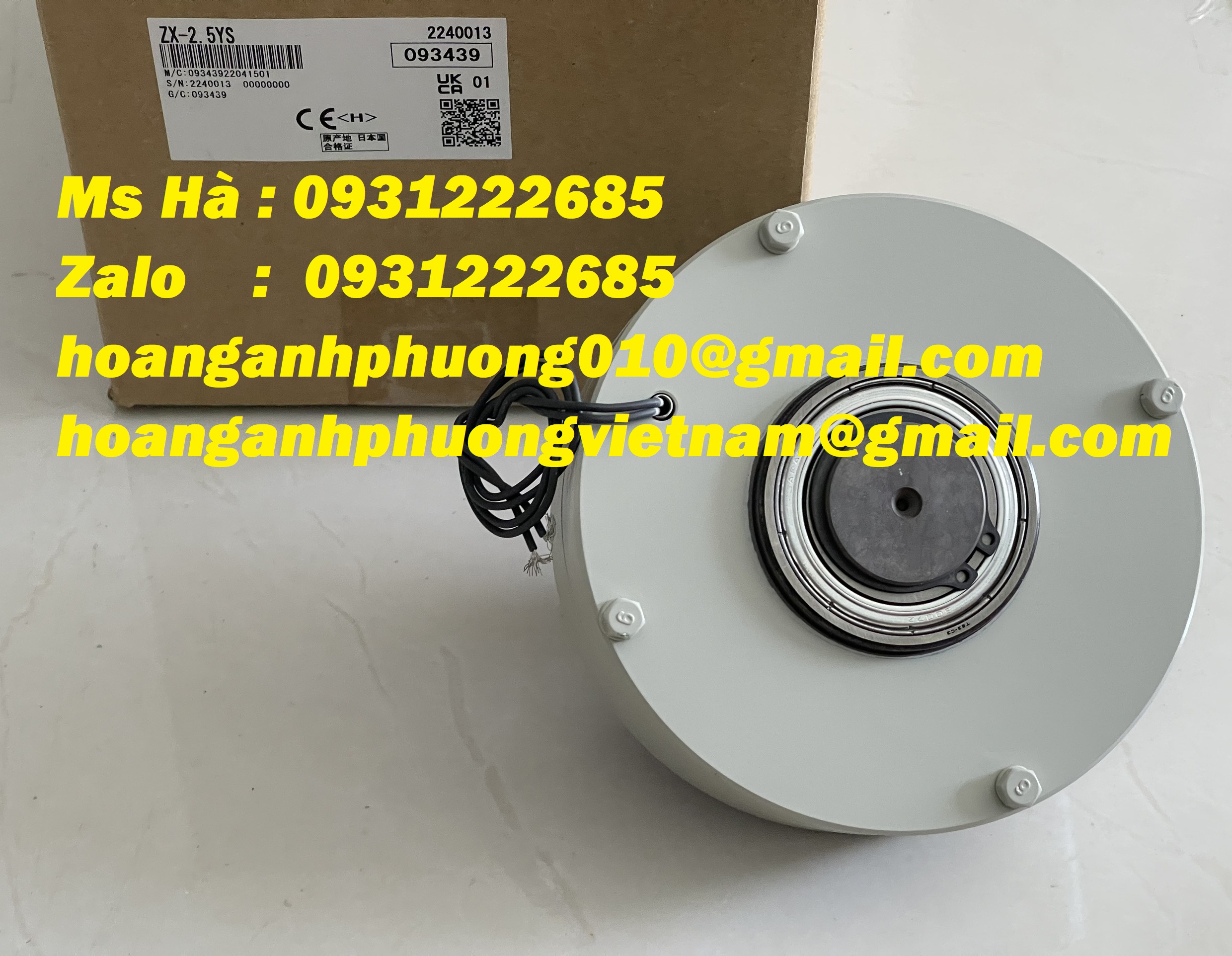ZX-2.5YS  thắng từ mitsubishi  bảo hành 12 tháng toàn quốc