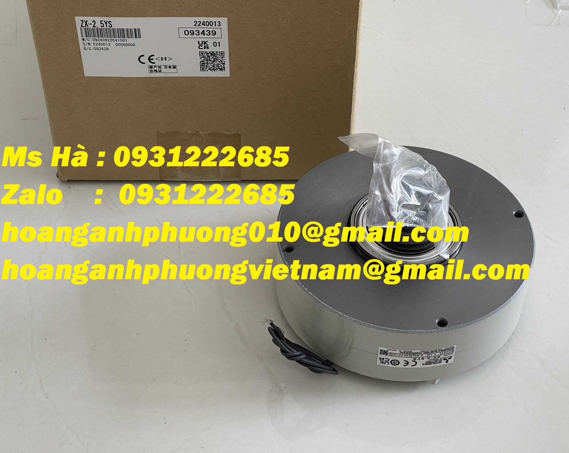 ZX-2.5YS  thắng từ mitsubishi  bảo hành 12 tháng toàn quốc