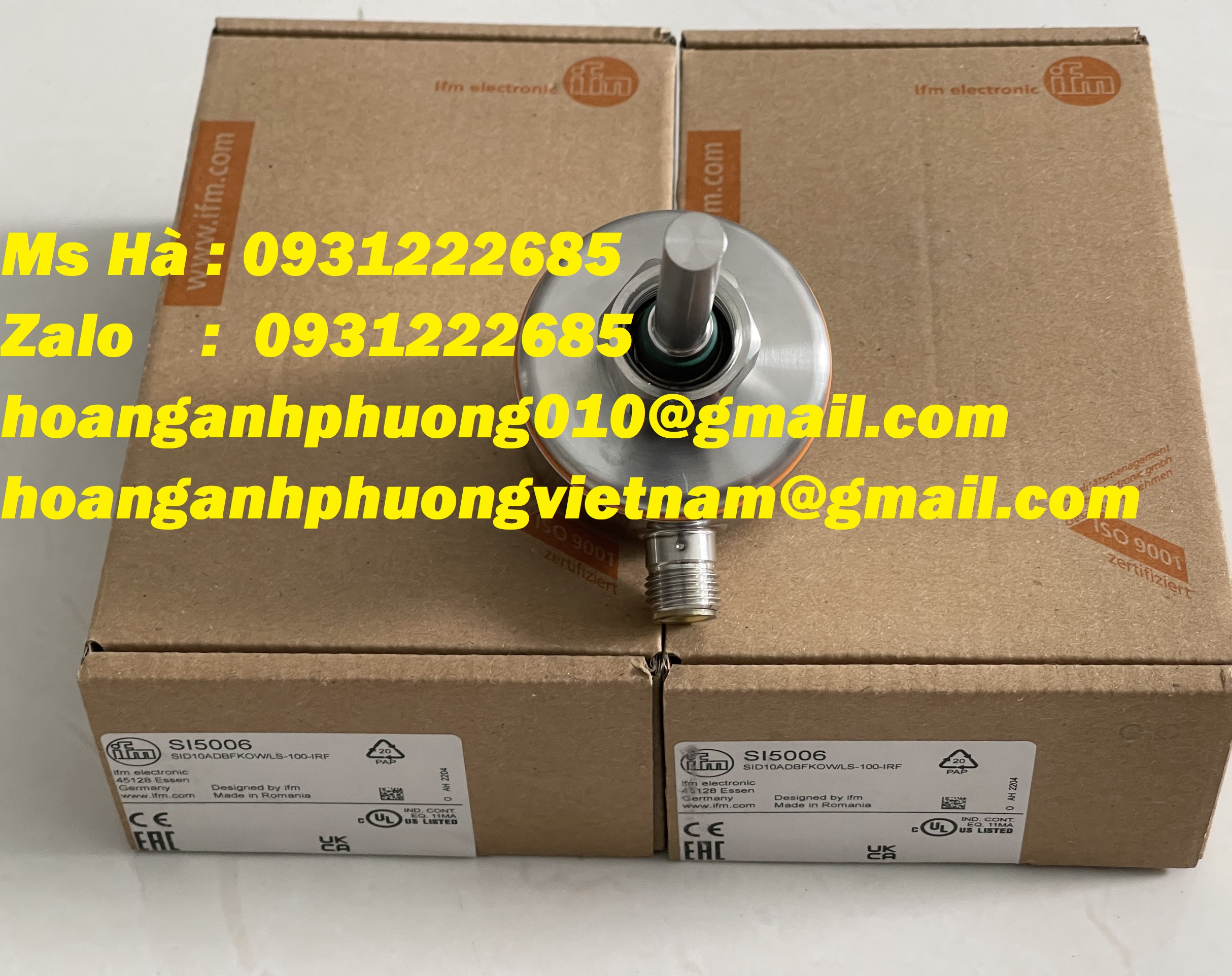 SI5006  chuyên phân phối IFM tại Việt Nam  cảm biến lưu lượng