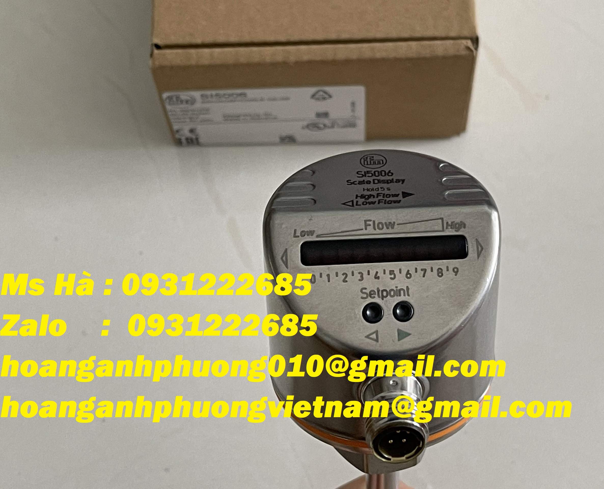 SI5006  chuyên phân phối IFM tại Việt Nam  cảm biến lưu lượng