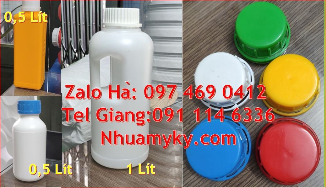 Bán chai nhựa đựng thực phẩm nước uống,chai nhựa 1l đựng hóa chất giá