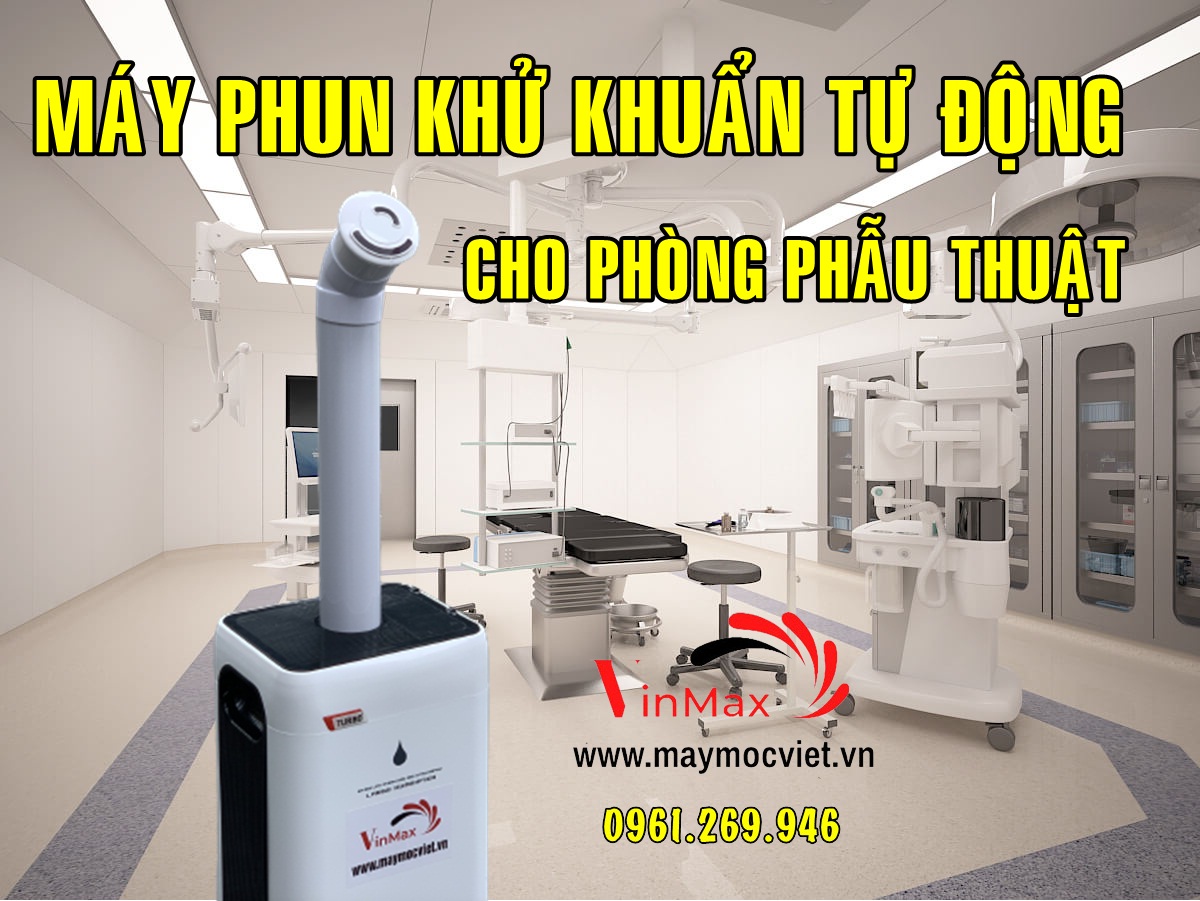 Máy phun sương khử trùng phòng mổ Turbo H110