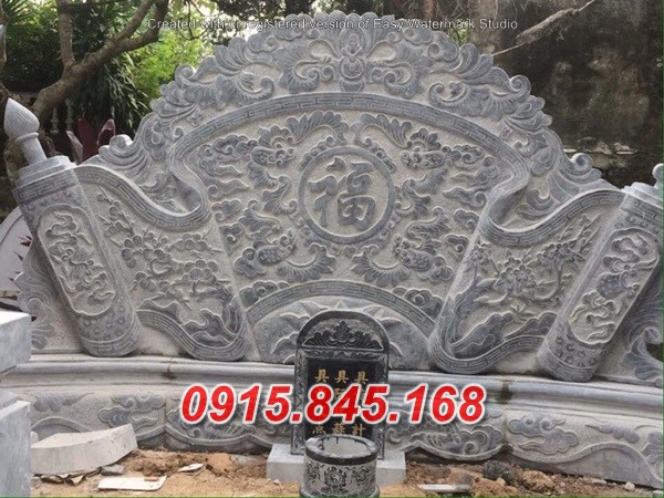 3456 hà nam bán cuốn thư bằng đá đẹp - bình phong lăng mộ