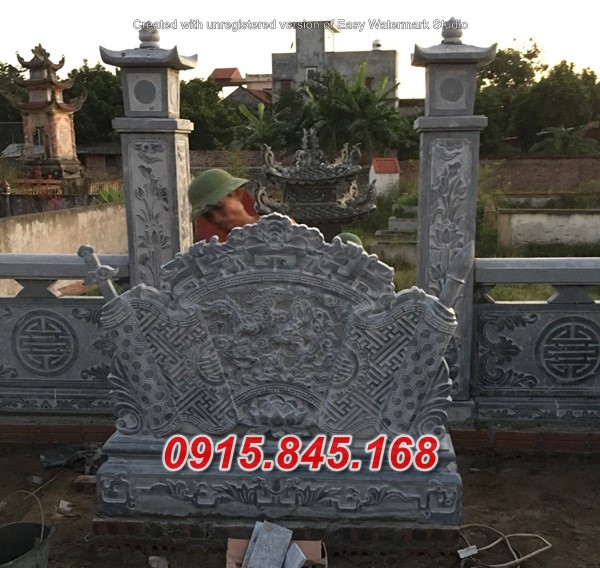 3456 hà nam bán cuốn thư bằng đá đẹp - bình phong lăng mộ
