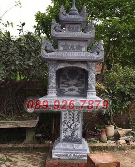 Cây hương đá - mẫu bàn thờ thiên bằng đá bán Bình Thuận