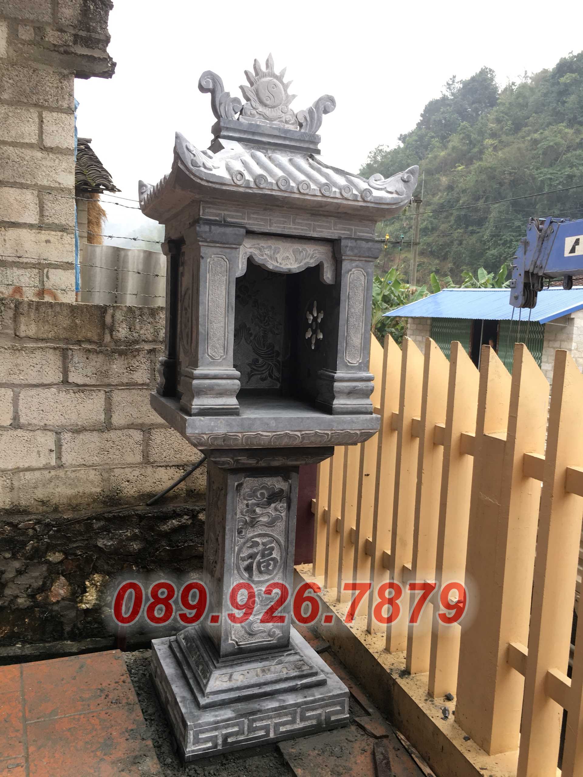 Cây hương đá - mẫu cây hương bằng đá đẹp  bán Đồng Nai, sơn thần.