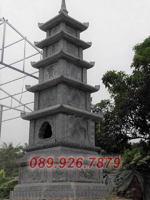79 Mộ tháp đá - mẫu mộ tháp bằng đá bán Khánh Hòa, sư Thầy