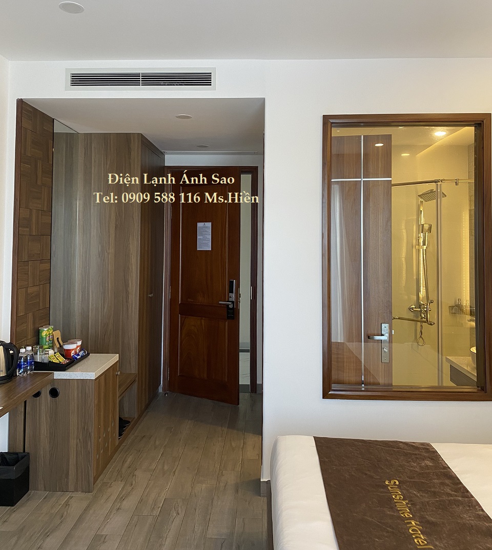 Ánh Sao hoàn tất công trình lắp đặt máy lạnh cho khách sạn tại Đồng Na