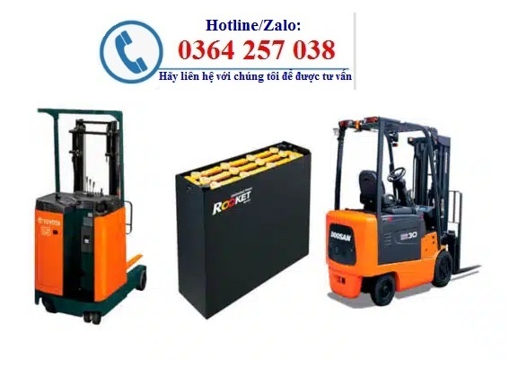 Ắc quy xe nâng, bình điện xe nâng, giá tốt nhất, bảo hành lâu dài nhất