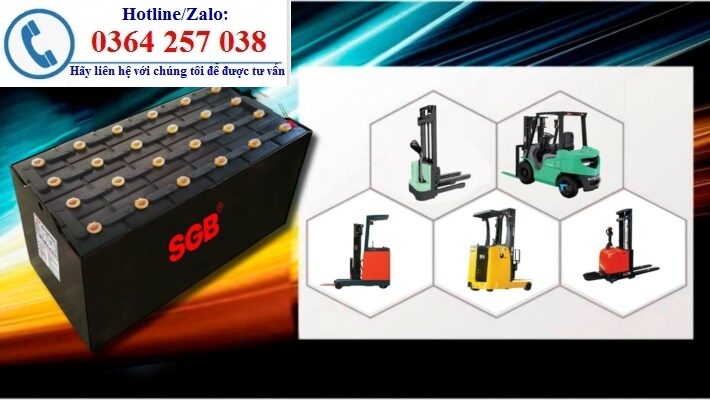 Ắc quy xe nâng, bình điện xe nâng, giá tốt nhất, bảo hành lâu dài nhất
