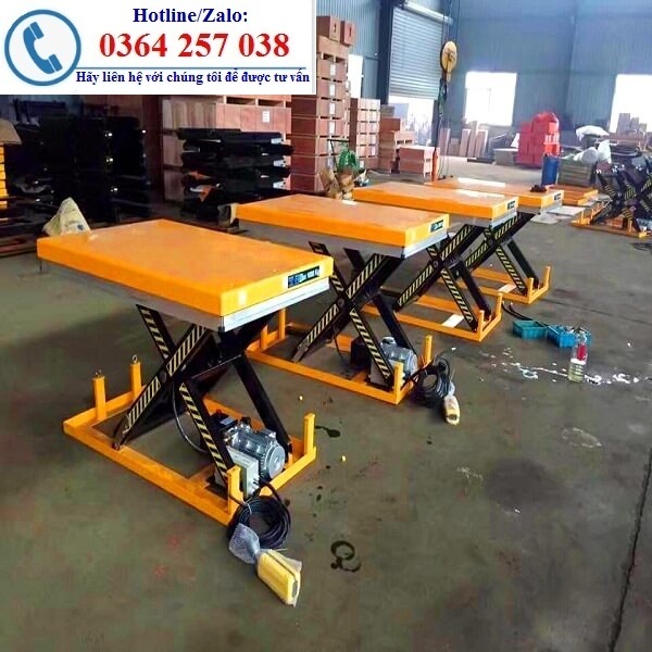 Bàn nâng thủy lực: bàn nâng tay, bàn nâng điện Nhập khẩu giá tốt nhất