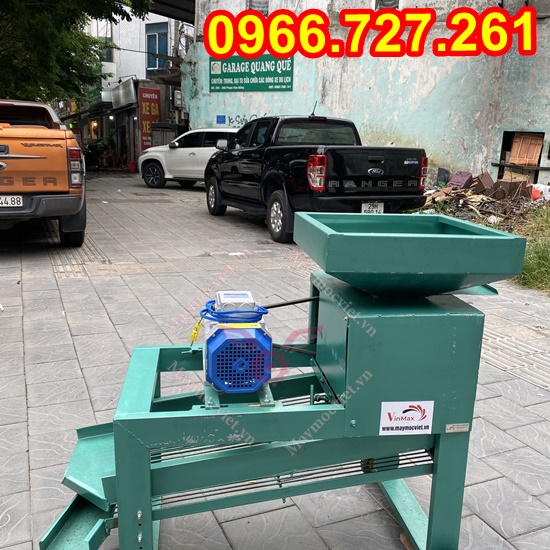 Máy bóc tách vỏ xanh Macca Vinmax