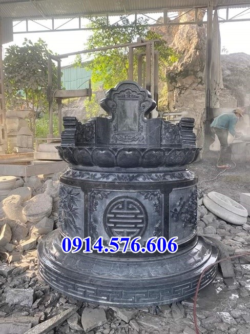 55 mẫu mộ đá bán vĩnh long lục lăng hình tháp bát giác để thờ tro cốt