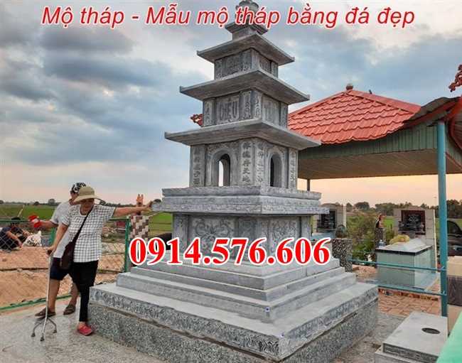 55 mẫu mộ đá bán vĩnh long lục lăng hình tháp bát giác để thờ tro cốt