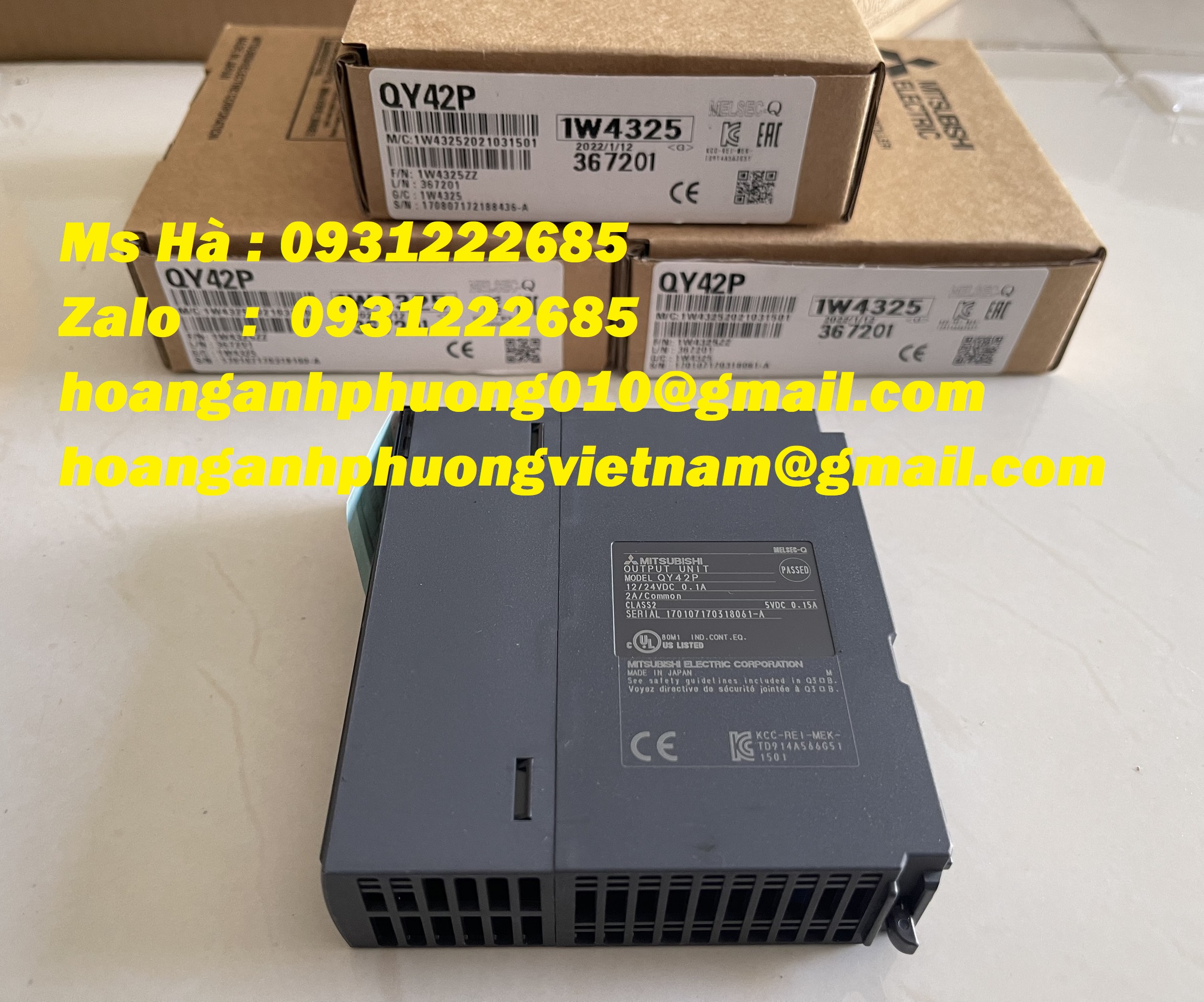 Melsec Q hàng nhập khẩu trực tiếp - QY42P - Bình Dương
