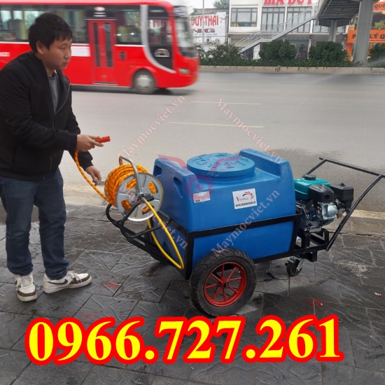 Máy phun thuốc thùng phuy công nghiệp 200L