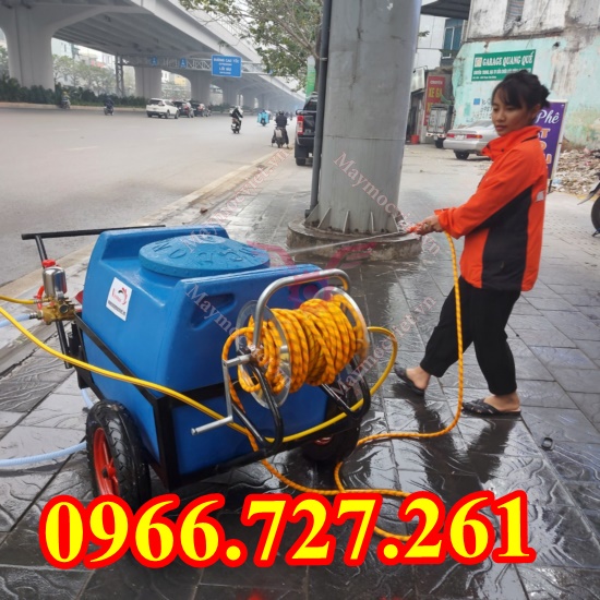Máy phun thuốc thùng phuy công nghiệp 200L