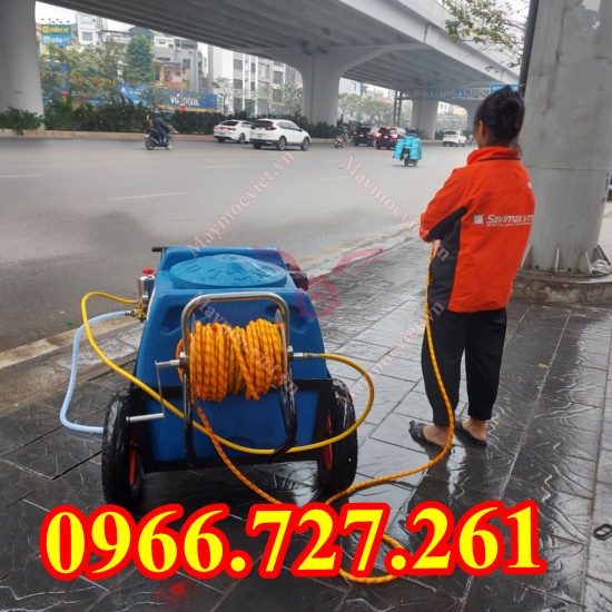 Máy phun thuốc thùng phuy công nghiệp 200L