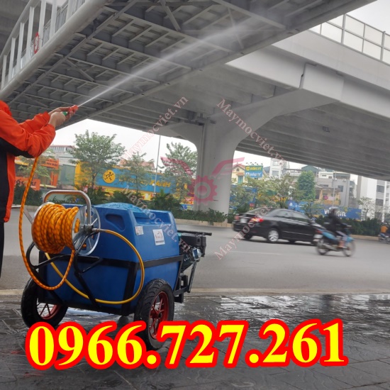 Máy phun thuốc thùng phuy công nghiệp 200L