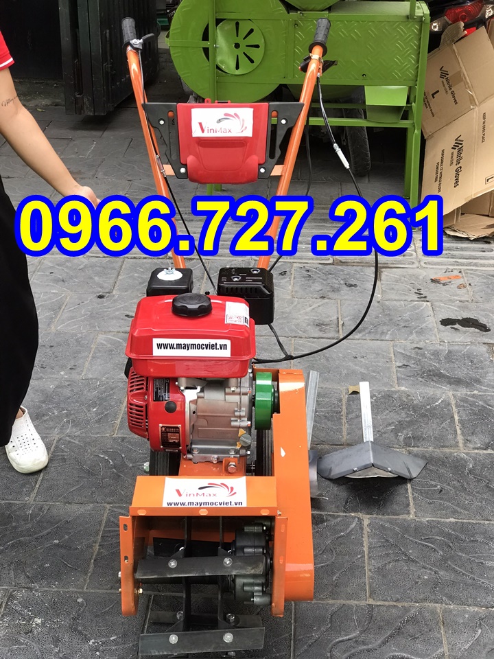 Máy xới đất , sạc cỏ , vun gốc ngô, lên luống tạ rãnh Kawasaki