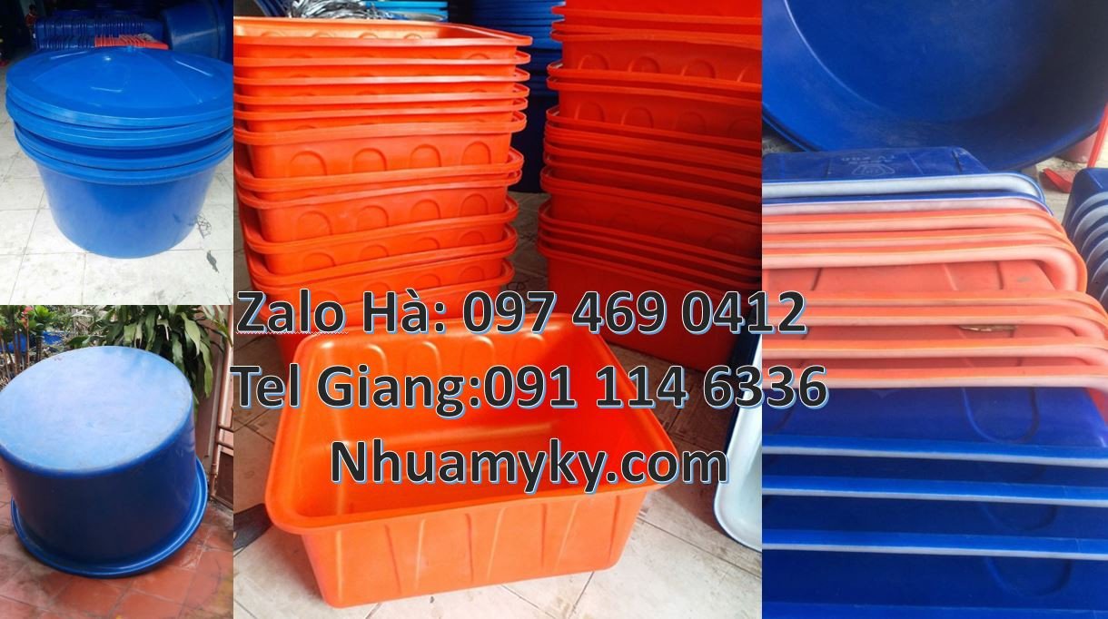 Bán thùng đựng nước sinh hoạt,chậu nhựa thùng nhựa hình tròn 1200l giá