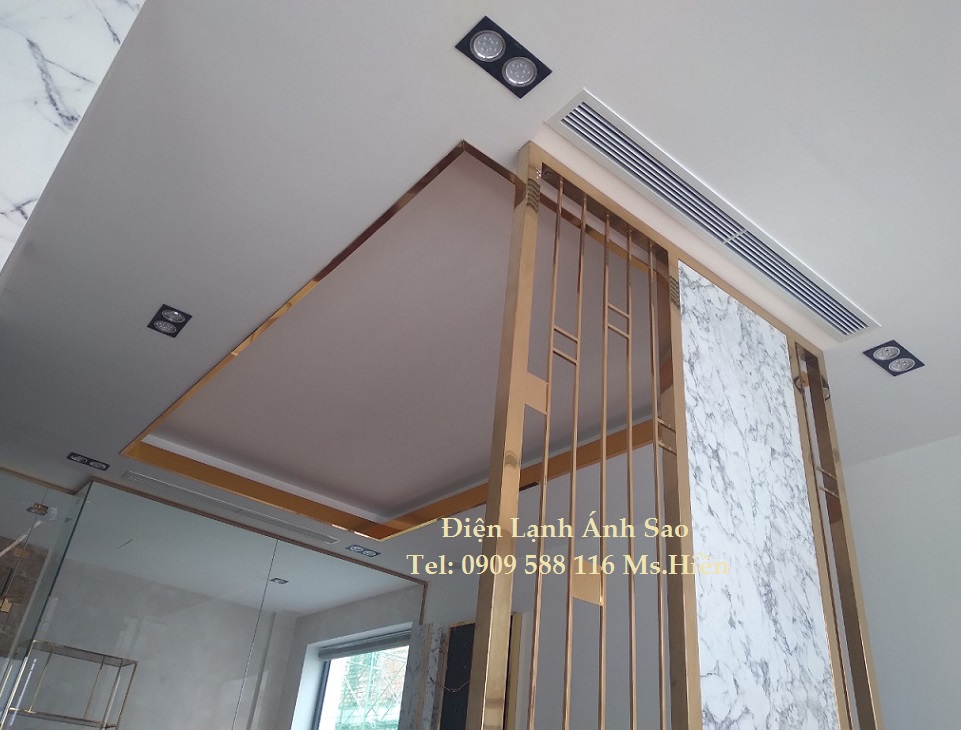 Cung cấp và lắp đặt máy lạnh giấu trần thi công cho căn hộ quận 7