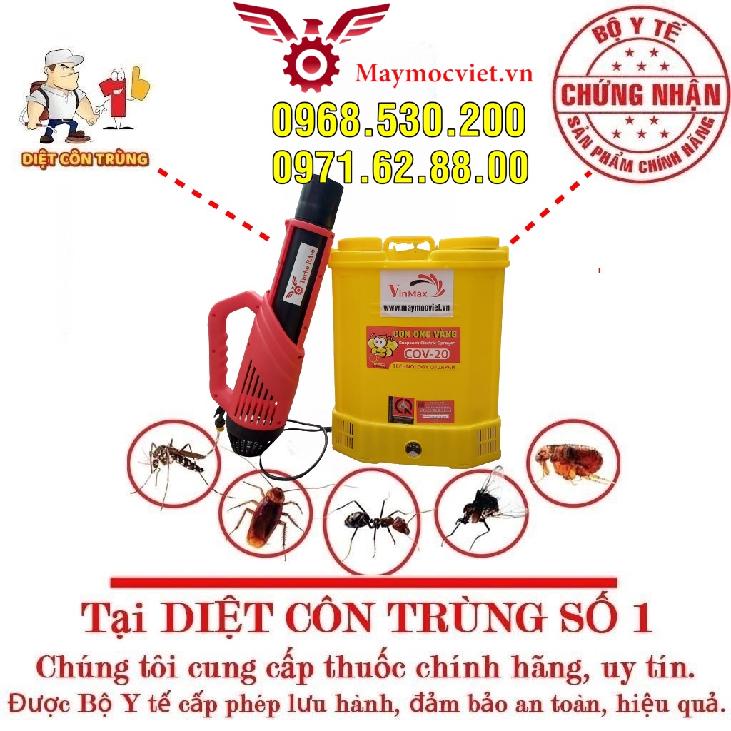 Máy phun khử khuẩn phòng dịch cao câp giá rẻ phải chăng