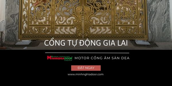 Cổng tự động Gia Lai có giá từ 4 đến 5 triệu đồng cho một bộ