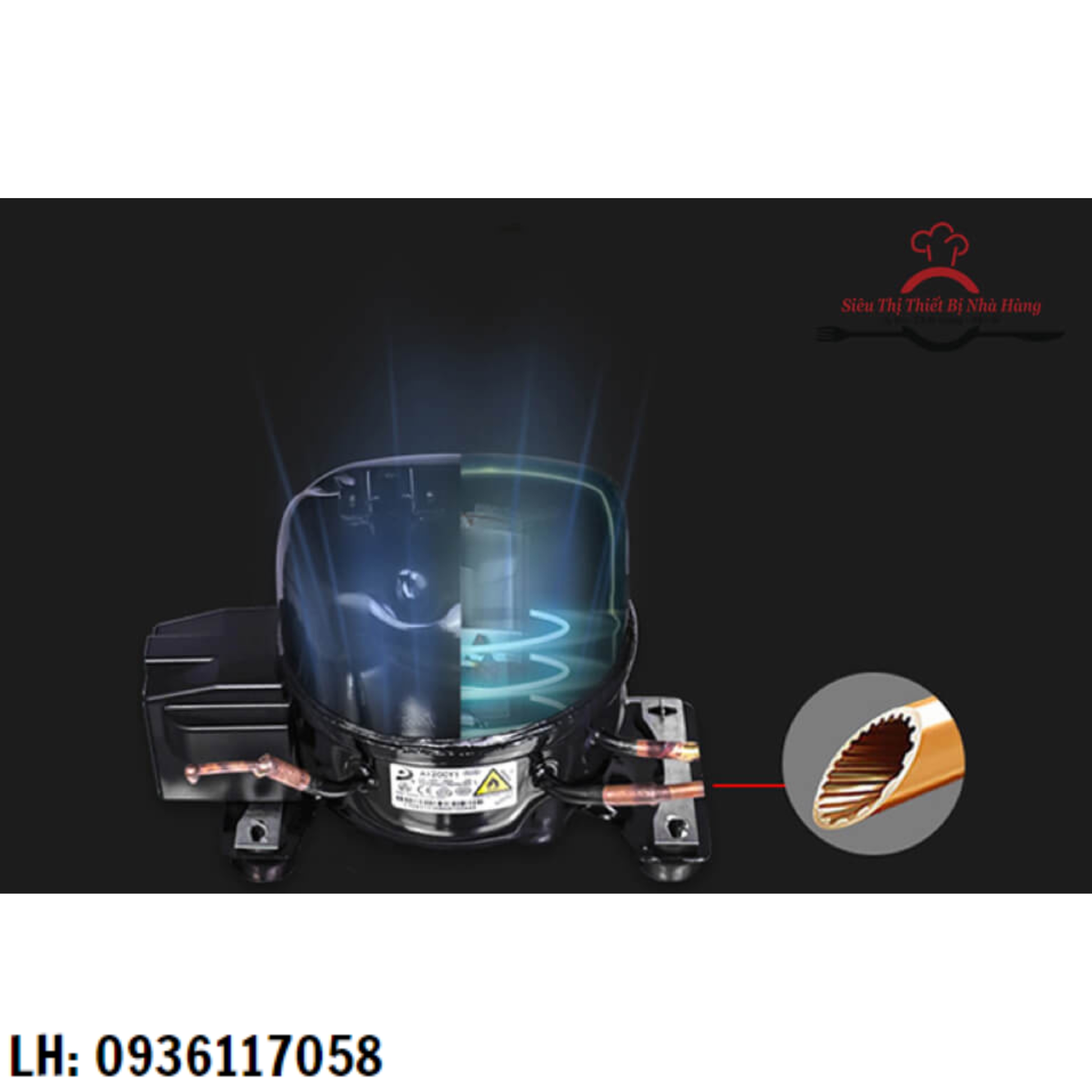 Tủ trưng bày bánh sinh nhật kính cong 3 tầng
