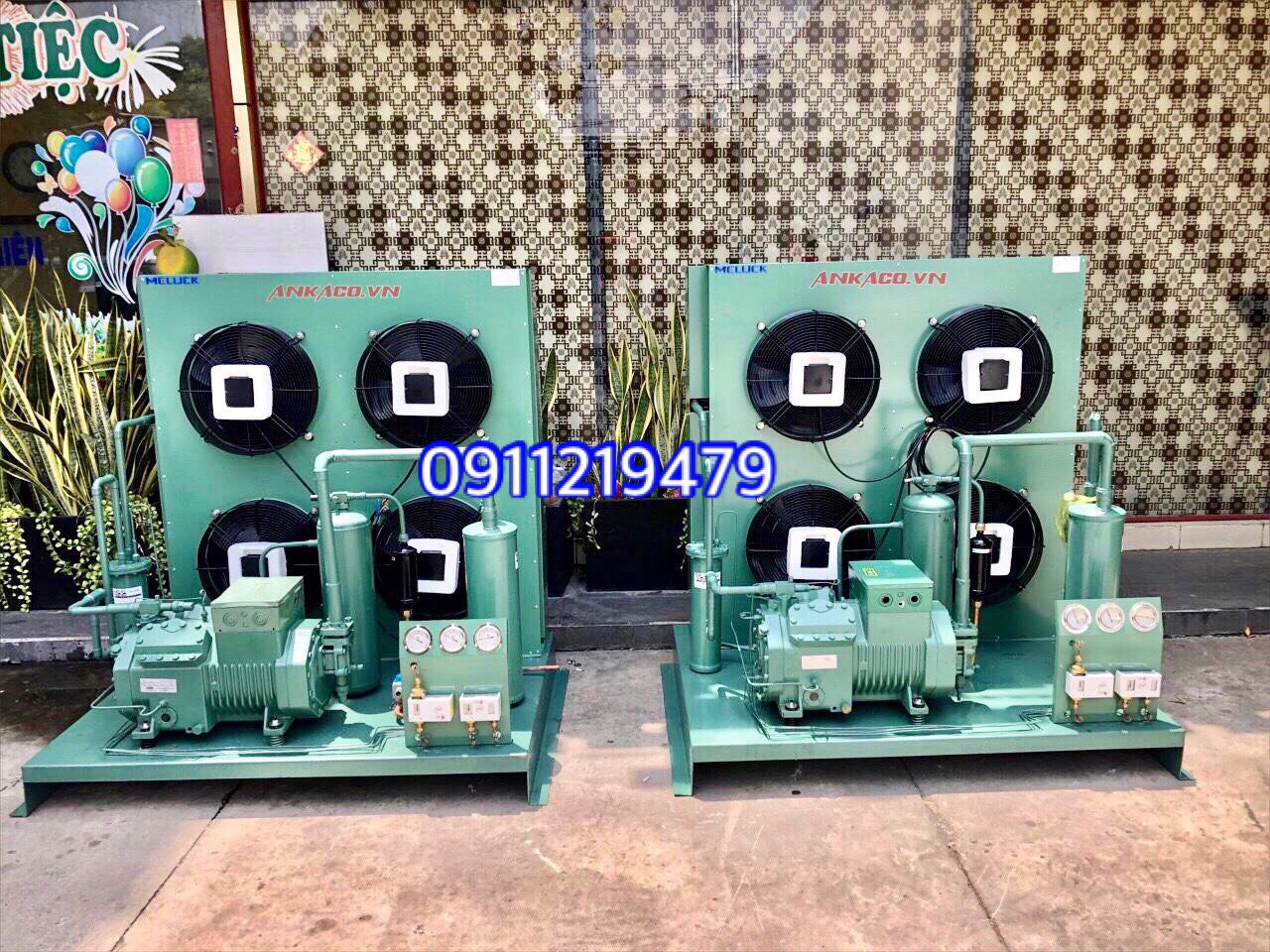 ANKACO LẮP DẶT CỤM MÁY NÉN BITZER 15HP 4PES-15Y giá tốt