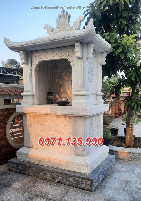 Am thờ đá - Mẫu am thờ thần linh ngoài trời bằng đá đẹp bán Đồng Nai