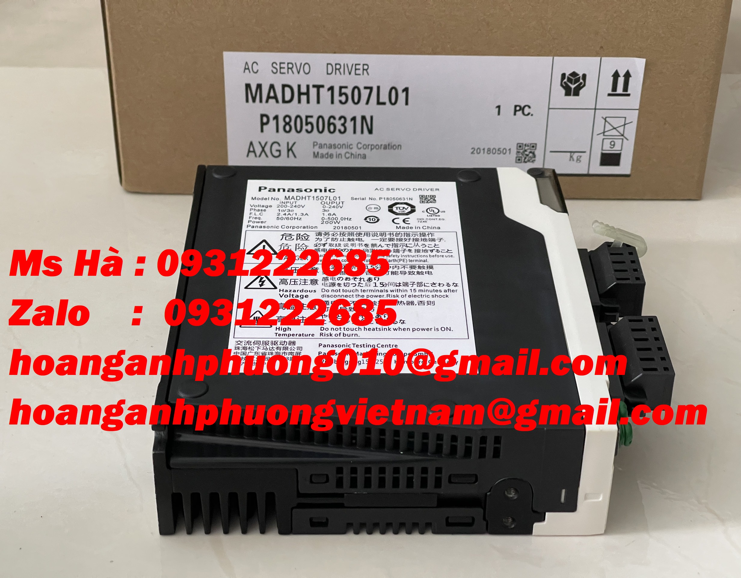 Trình điều khiển Minas A5L Panasonic MADHT1507L01