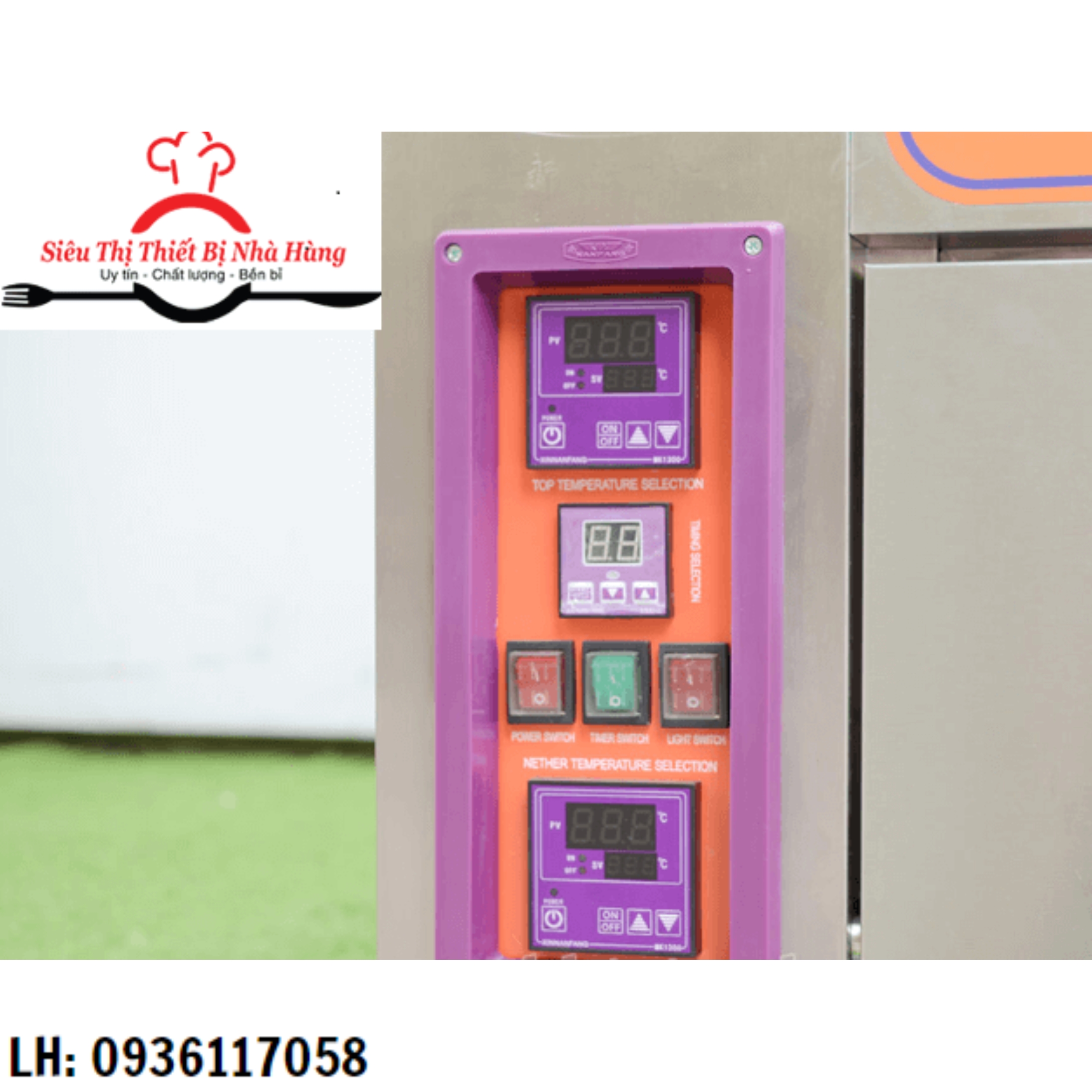 Lò nướng bánh đa năng 2 tầng 4 khay chính hãng Southstar