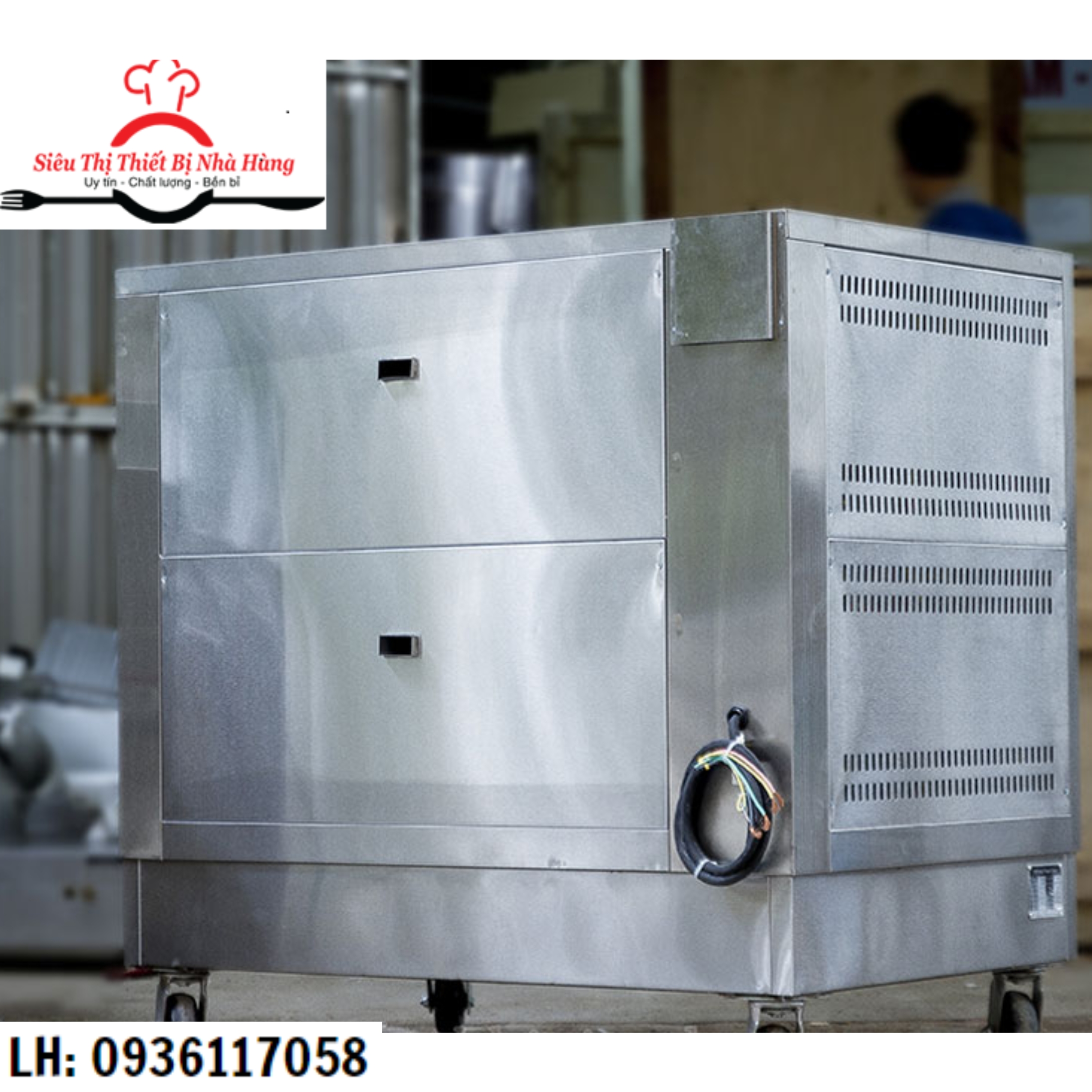 Lò nướng bánh đa năng 2 tầng 4 khay chính hãng Southstar