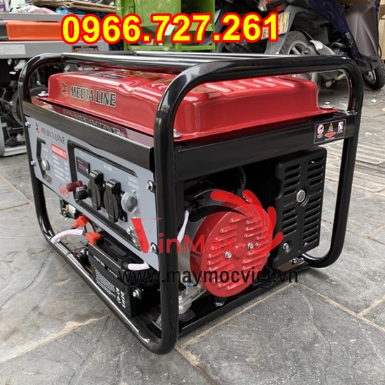 Máy phát điện chạy xăng 3kw đề nổ giá rẻ