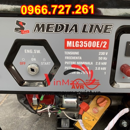 Máy phát điện chạy xăng 3kw đề nổ giá rẻ