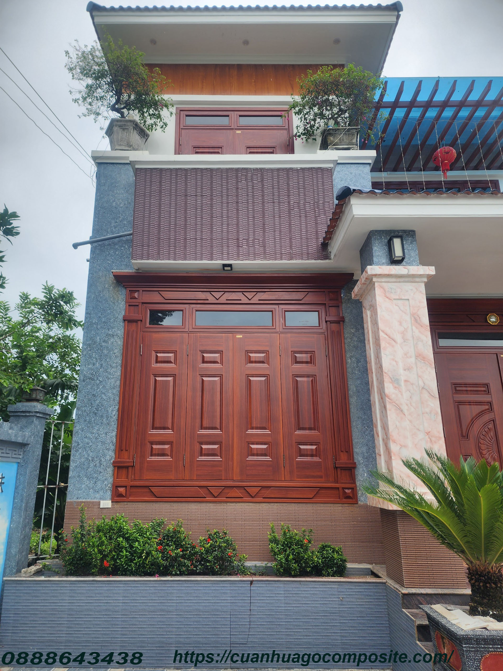 Cửa thép vân gỗ tại Hậu Giang - cửa thép cho mọi nhà