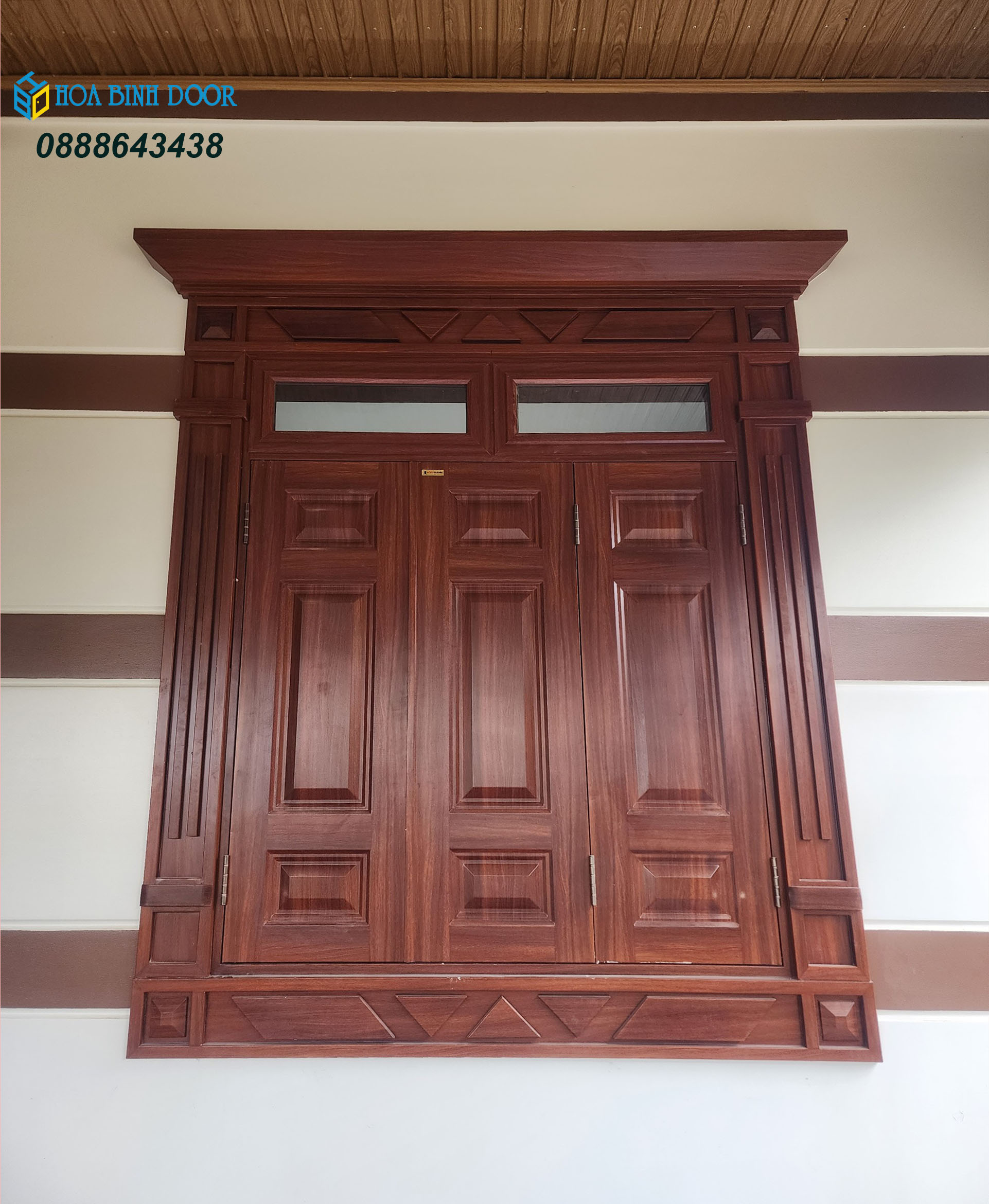 Cửa thép vân gỗ tại Hậu Giang - cửa thép cho mọi nhà