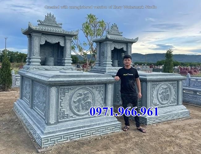 mẫu mộ đá xanh cẩm thạch đẹp bán hà nam - 51 gia tộc dòng họ