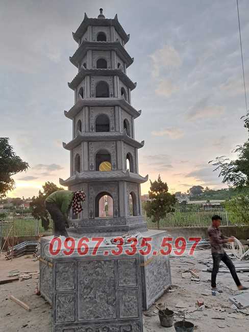Mẫu lăng mộ tháp đá thờ hài cốt bán tại tây ninh