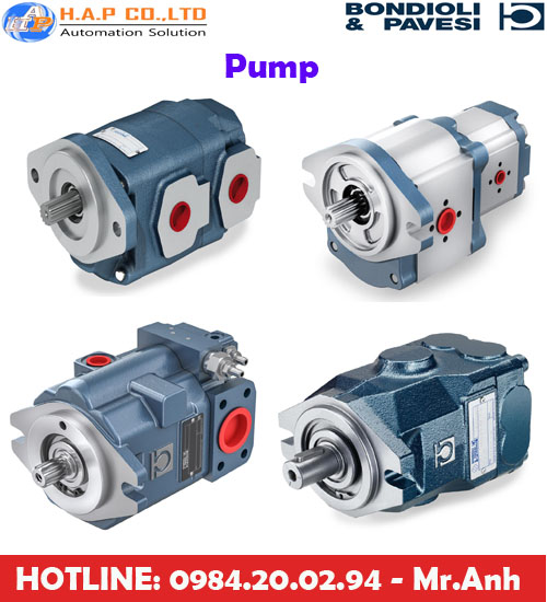 bơm bánh răng bondioli pavesi tại việt nam