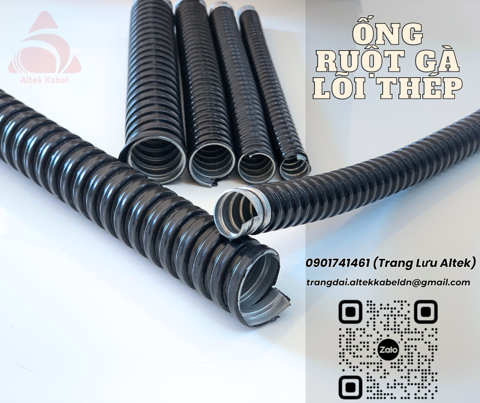 Đầu nối răng ngoài ống ruột gà lõi thép phi 20