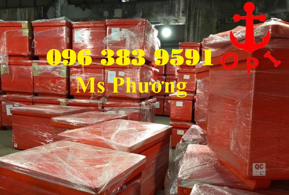 Thùng đá thái lan 800l hiệu mỏ neo bảo quản hải sản, bia, đá