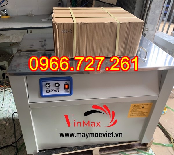 Máy đóng đai thùng công nghiệp bán tự động
