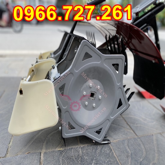 Máy làm cỏ lúa, sục bùn 2 hàng